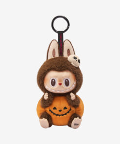 Happy Halloween Party Series-Sitting Pumpkin Vinyl Plush Pendant