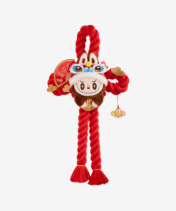 Wealthy Snake's New Year Celebration Series-LABUBU Plush Door Decoration