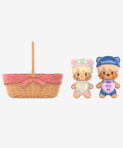 Sweet Bean Cookie Basket Figurine