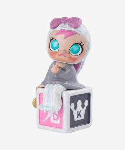 MOLLY 17th Anniversary Statue - Pink Moon Rabbit