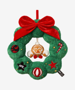 SKULLPANDA Tell Me What You Want Series Plush Wreath Pendant