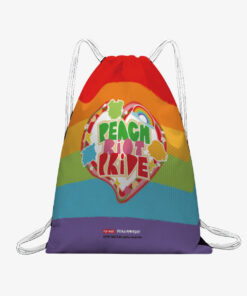 Peach Riot Rainbow Riot Series-Drawstring Backpack